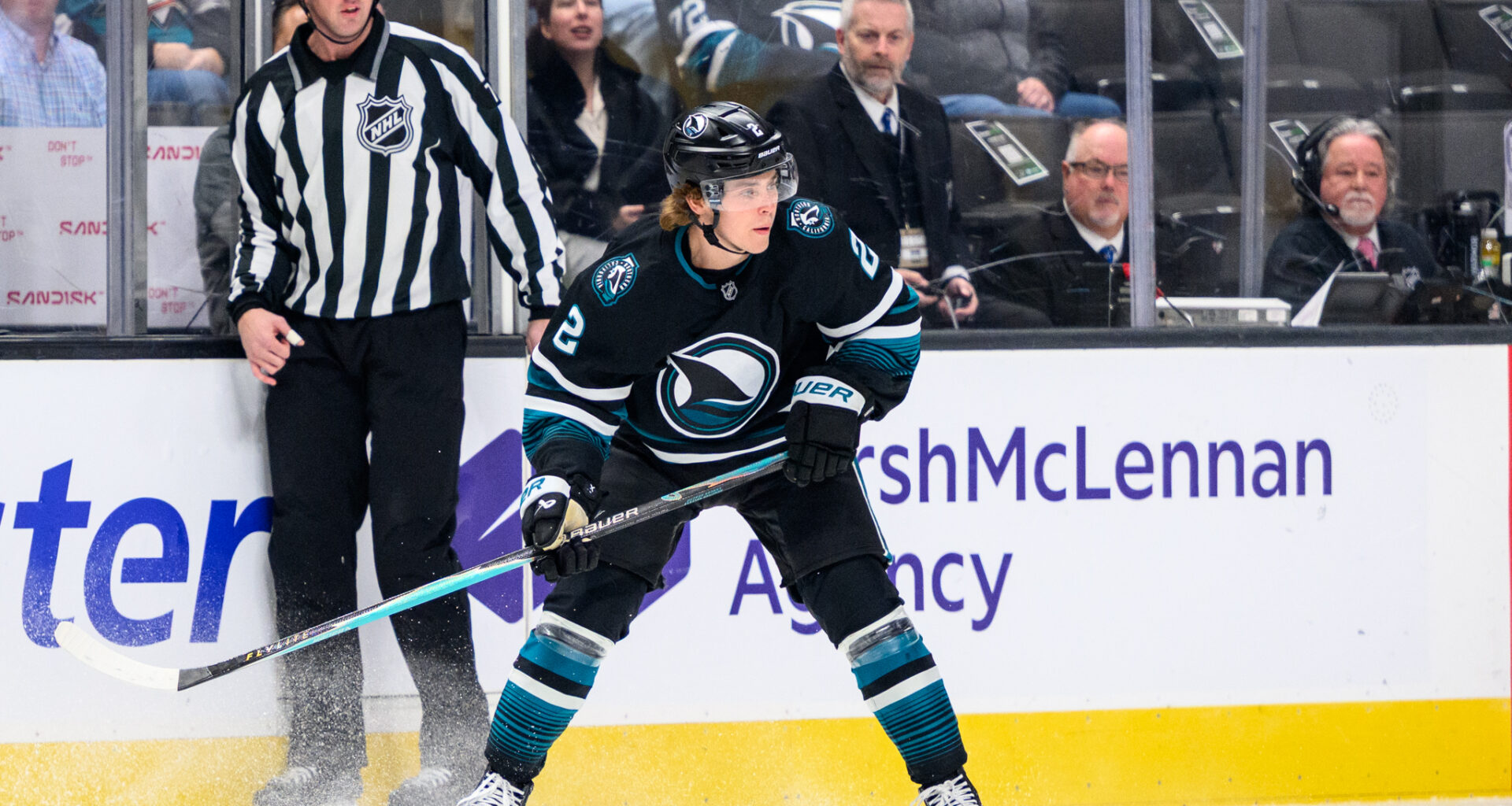 Sharks' Smith Excited to Face College Roommate For the First Time