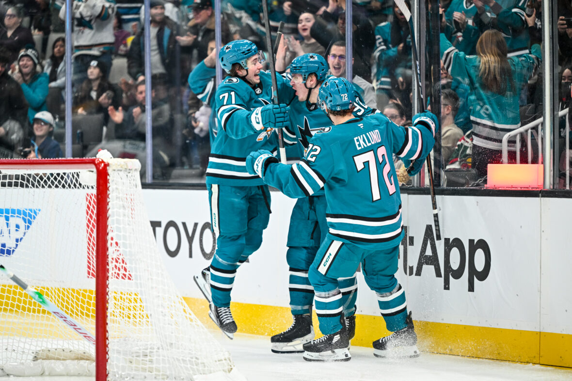 Sharks Rookie Stays Hot Against Wild