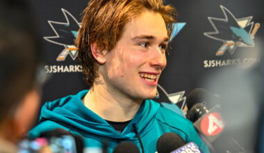 Macklin Celebrini Talks About Achieving Childhood Dream