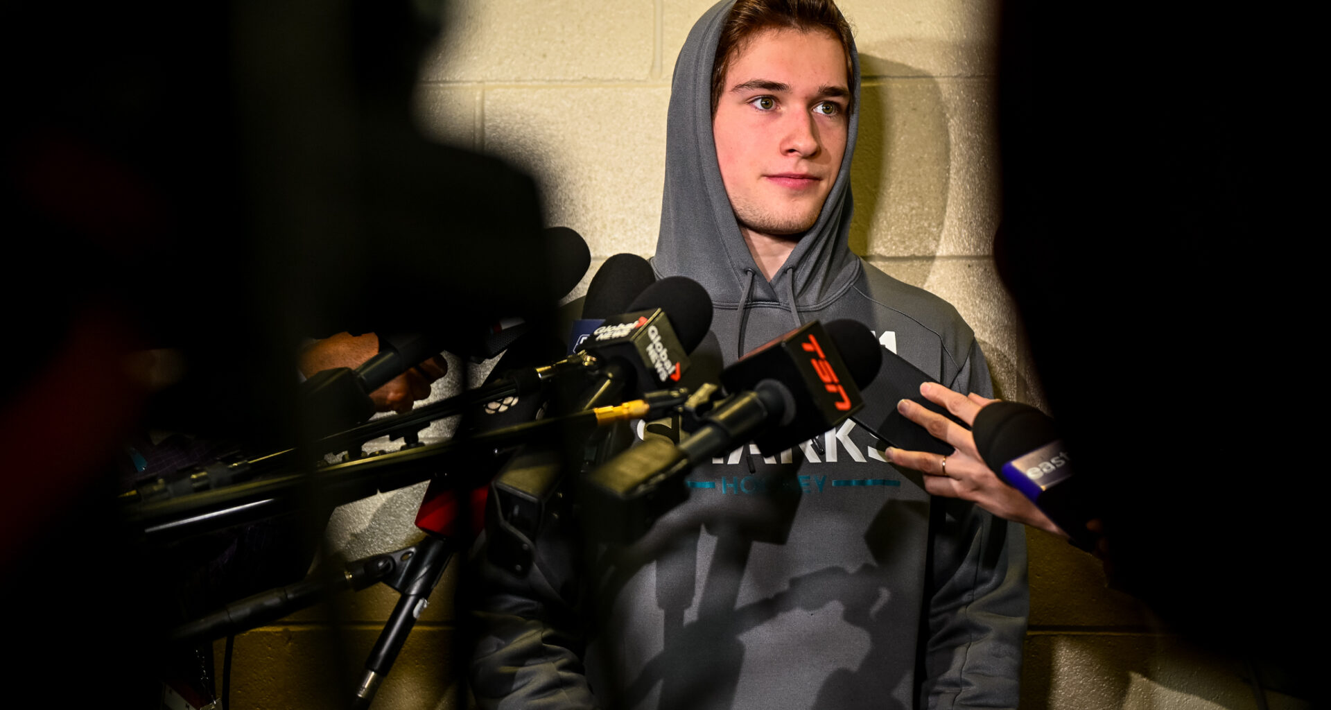 Opponents Tonight, Teammates Tomorrow; Celebrini Talks McDavid With Olympics In Mind