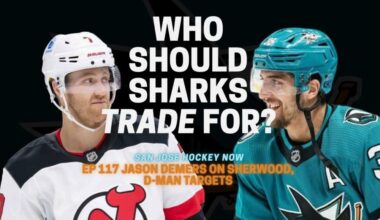 Who Should Sharks Trade For? Demers Talks Sherwood, D-Men Targets