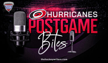 Carolina Hurricanes Postgame Bites: Brind'Amour on Svechnikov & More - The Hockey Writers - Carolina Hurricanes