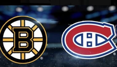 Canadiens game vs Bruins tomorrow night postponed