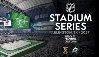 Golden Knights Gear Up for Stadium Series Showdown in Jerry’s World.