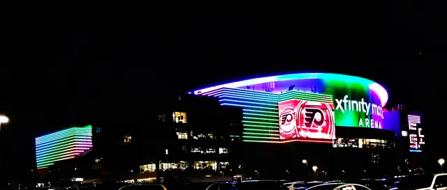 Flyers Pride Night at the Xfinity Mobile Arena in Philly