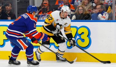 The Pittsburgh Penguins Visit Edmonton in Rematch with the Oilers