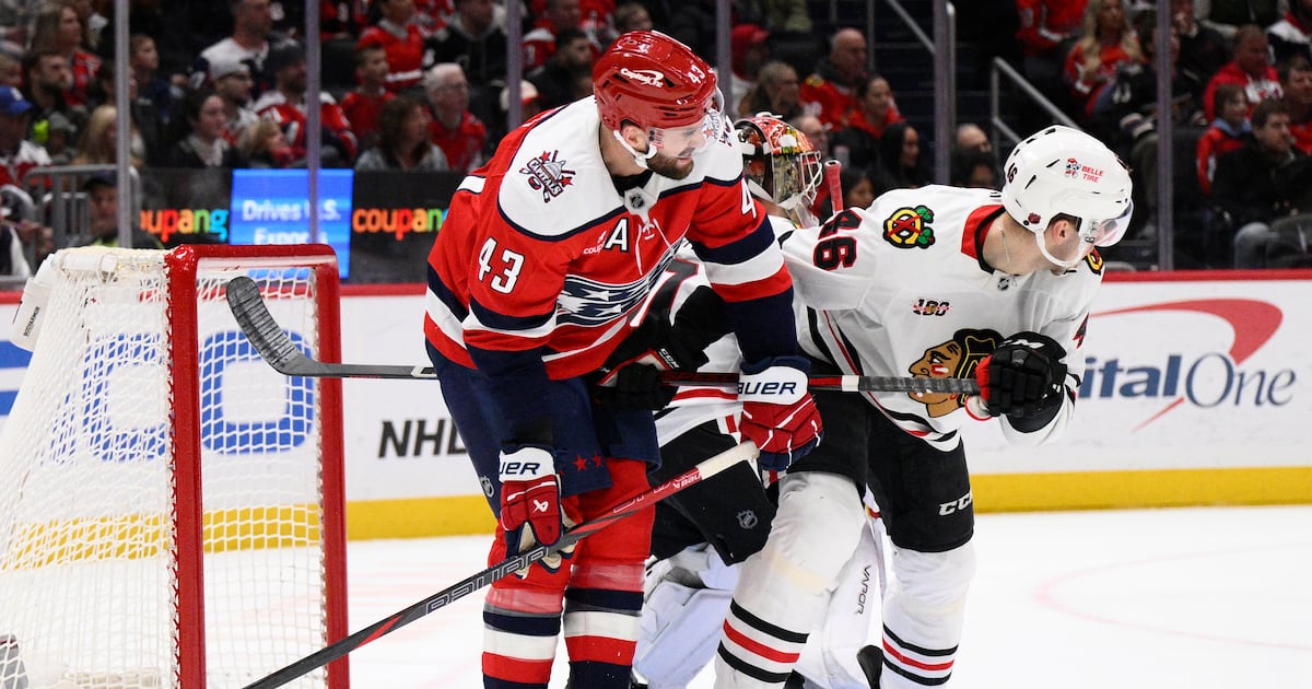 Washington Capitals' Tom Wilson questionable to return with lower-body injury