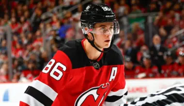 Devils drop unfortunate Jack Hughes injury update image