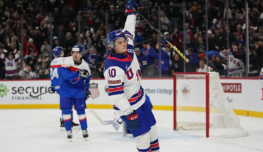 James Hagens World Juniors 2026 - Boston Bruins Prospect