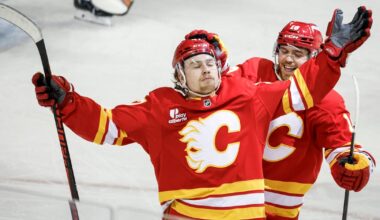 Flames thump Flyers to win fifth straight home game