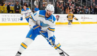 Mark Stone scores in 7th straight game as Golden Knights double up Blues