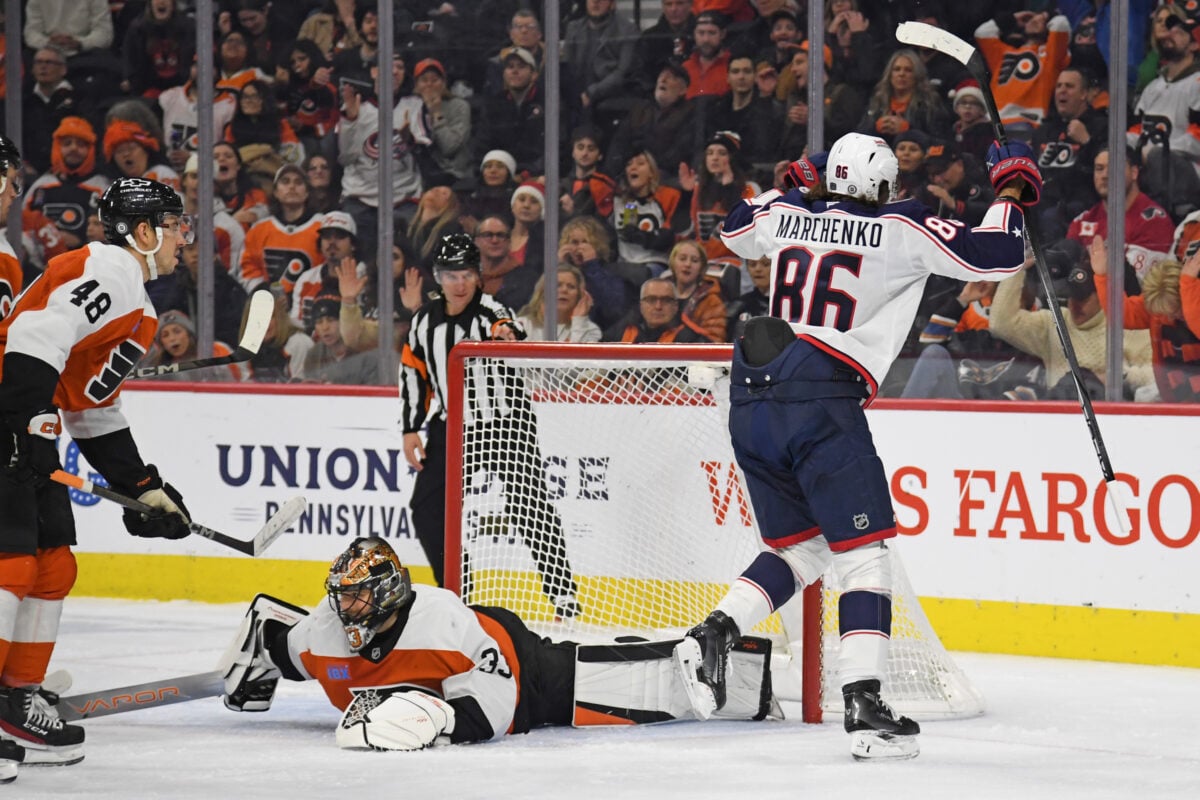 Kirill Marchenko Columbus Blue Jackets