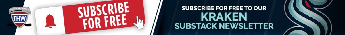 SUBSCRIBE FOR FREE TO OUR SEATTLE KRAKEN SUBSTACK NEWSLETTER