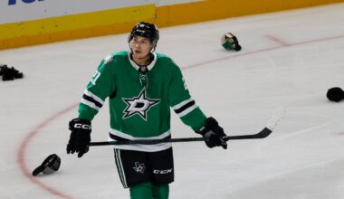Stars forward Jason Robertson snubbed from Team USA Olympic hockey roster