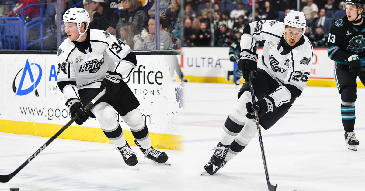 Ontario Reign | FORWARDS ANDRE LEE AND TAYLOR WARD RECALLED BY LA…