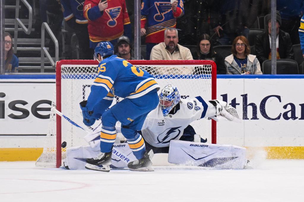 Lightning’s 11-game win streak ends in shootout at St. Louis – Orlando Sentinel