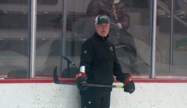 Watch: Wild talk their many overtime games, parity in league, and Olympics