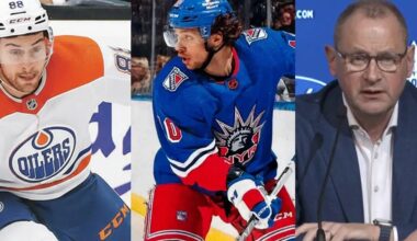 Latest NHL Trade Buzz: Oilers, Maple Leafs, Rangers
