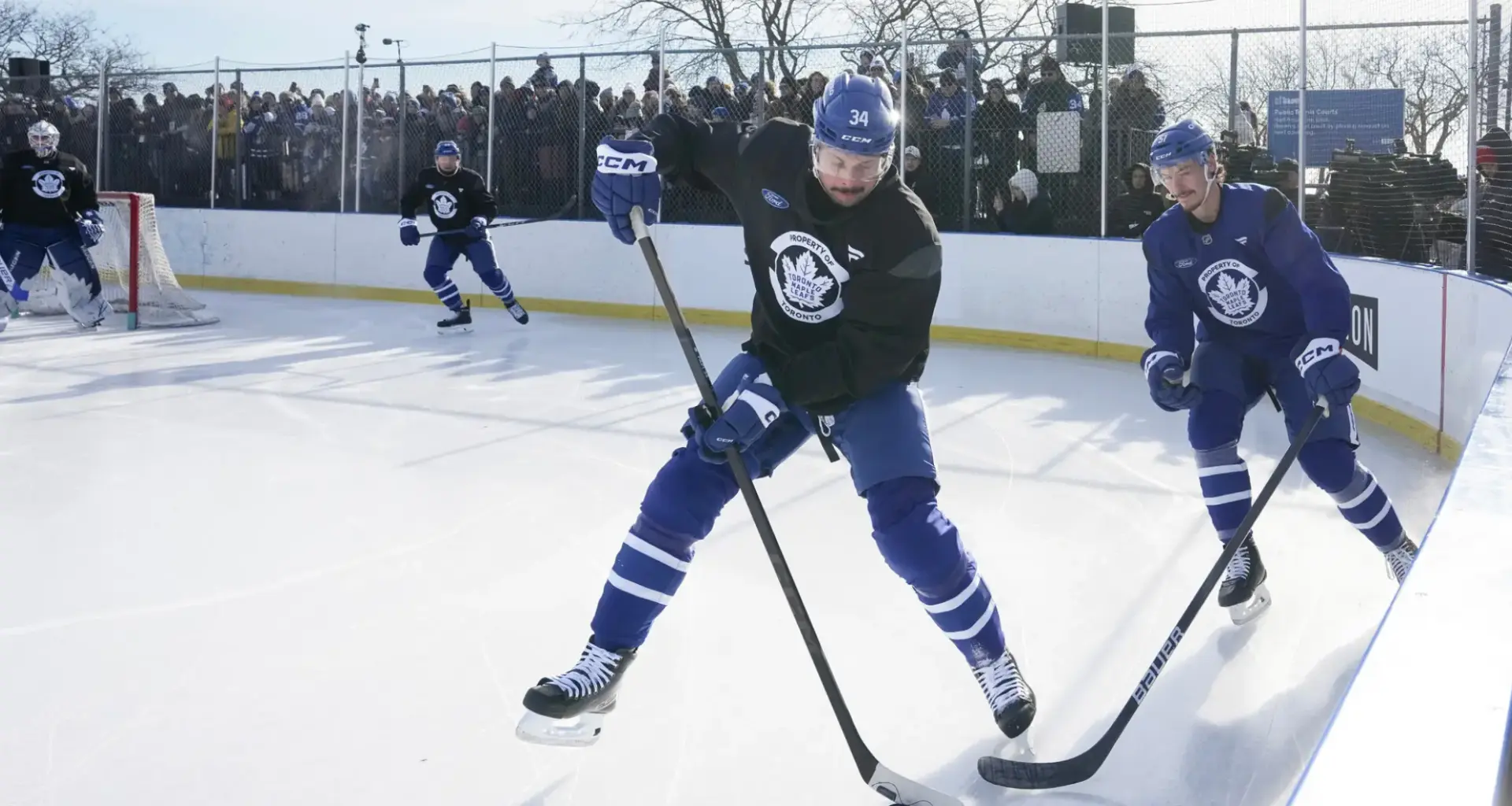Toronto Maple Leafs to host WWE Stars at annual Outdoor Practice