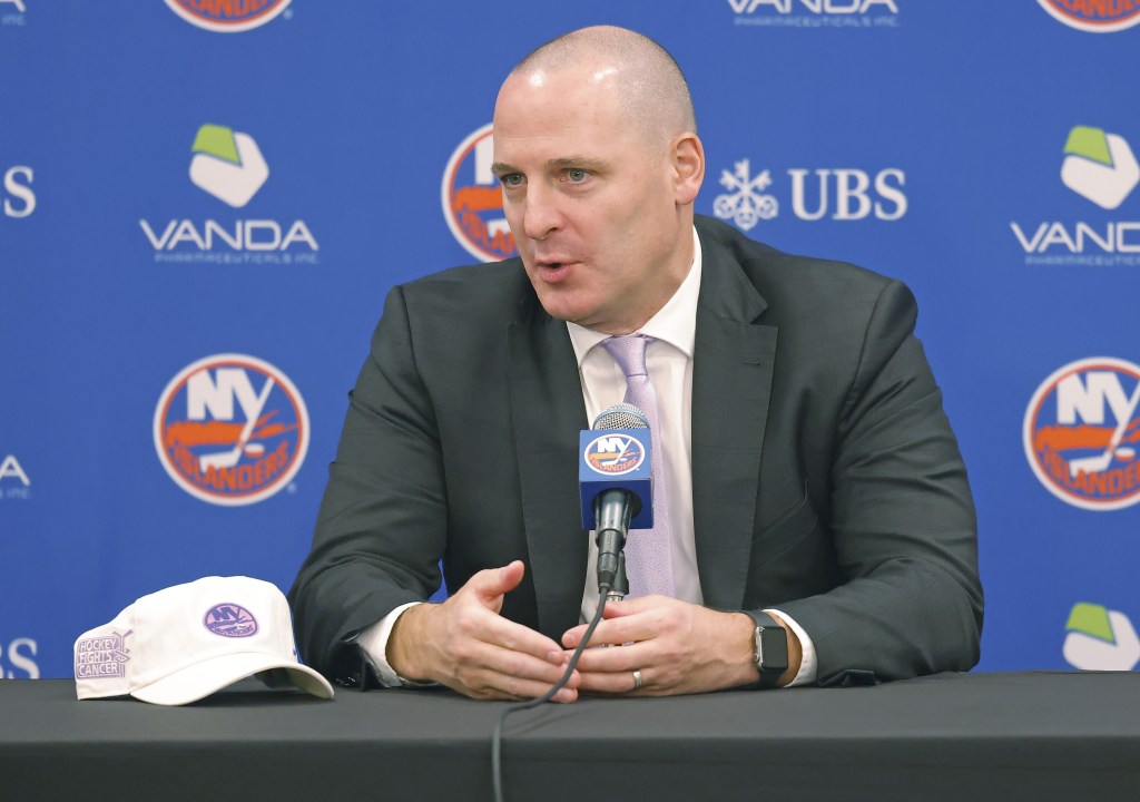 Islanders general manager Mathieu Darche