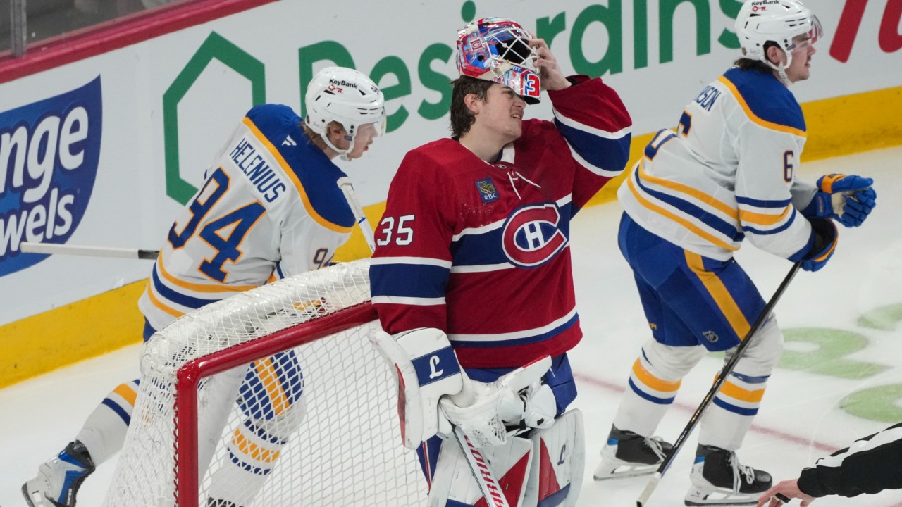 Canadiens' lack of early forecheck proves costly in loss to Sabres