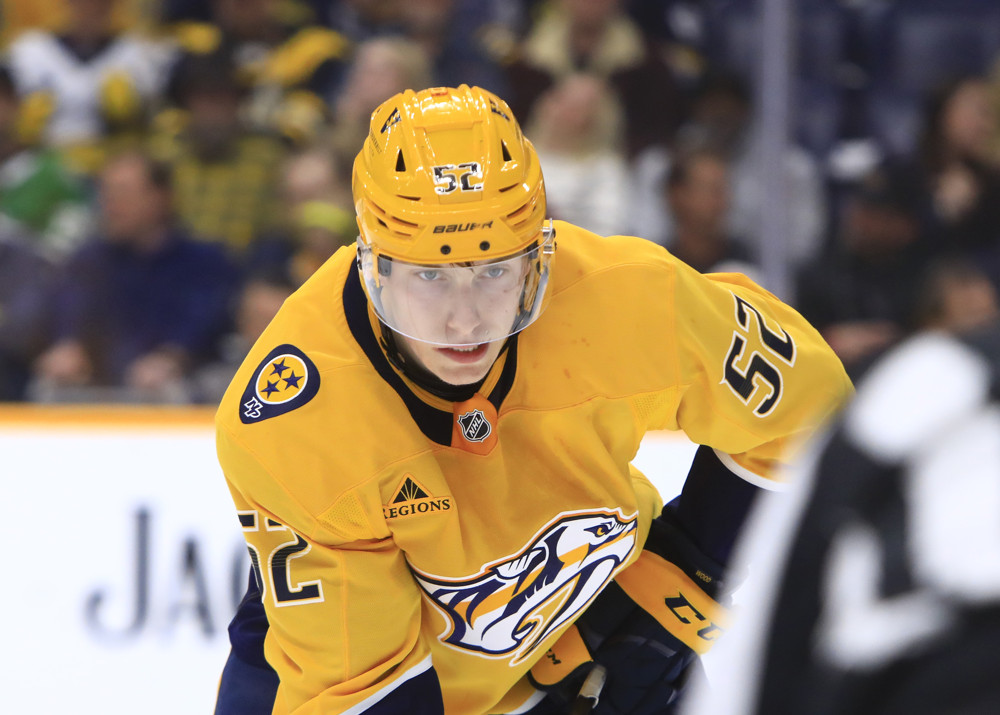 NHL: Victor Nuño – DYNASTY STOCK WATCH – Nashville Predators Edition