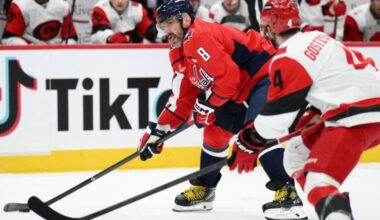 NHL Game Preview: Carolina Hurricanes at Washington Capitals with Line Combinations 1/31/26