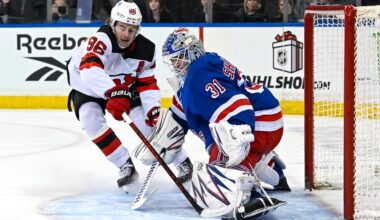 Devils Drama; Scary Shesterkin Injury