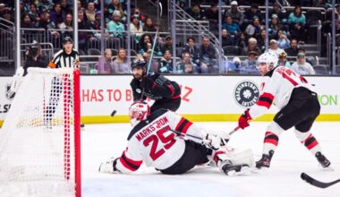 Devils Fall To Kraken 4-2 in Final Game of Road Trip