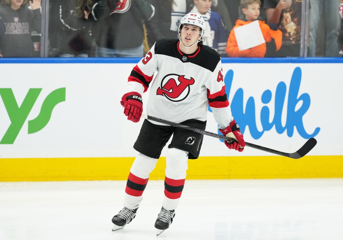 Here's the Latest on the Devils Luke Hughes Injury