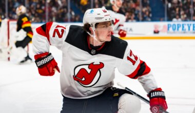 Devils Cookin' With Glass; NYR Fire Drury?