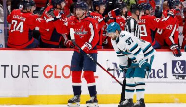 Caps Unable to Sneak Past Sharks