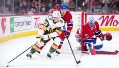 Golden Knights Come Up Short, Fall to Canadiens in Overtime