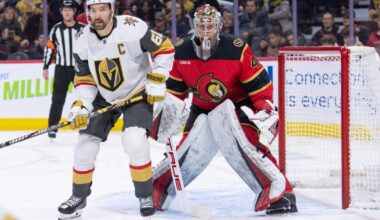 Sluggish Golden Knights Subdued, Stomped by Senators