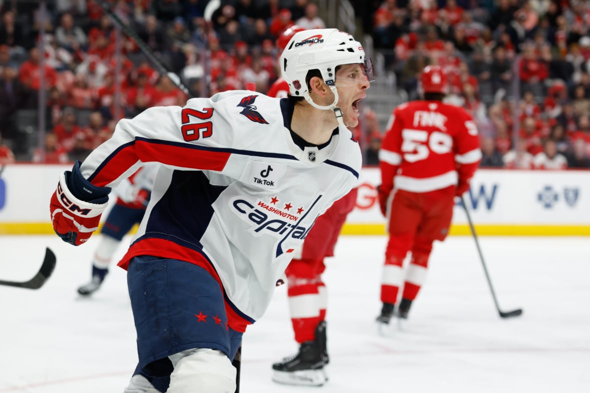 Caps Survive Against Red Wings