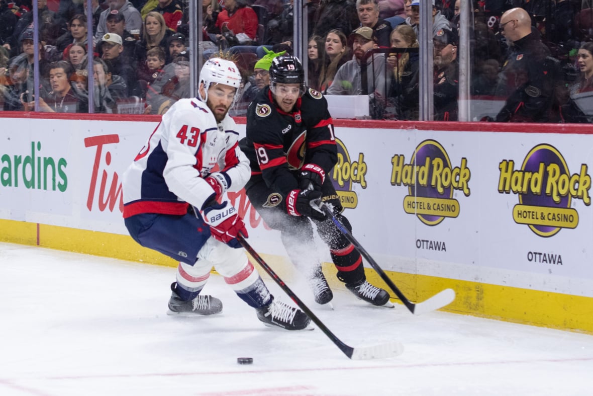 Caps Fall Short Against Senators