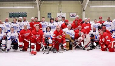 Red Wing alumni and Lincoln Park first responders hit the ice – The News Herald