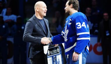 Matthews’s goal scoring prowess is celebrated in win over Panthers