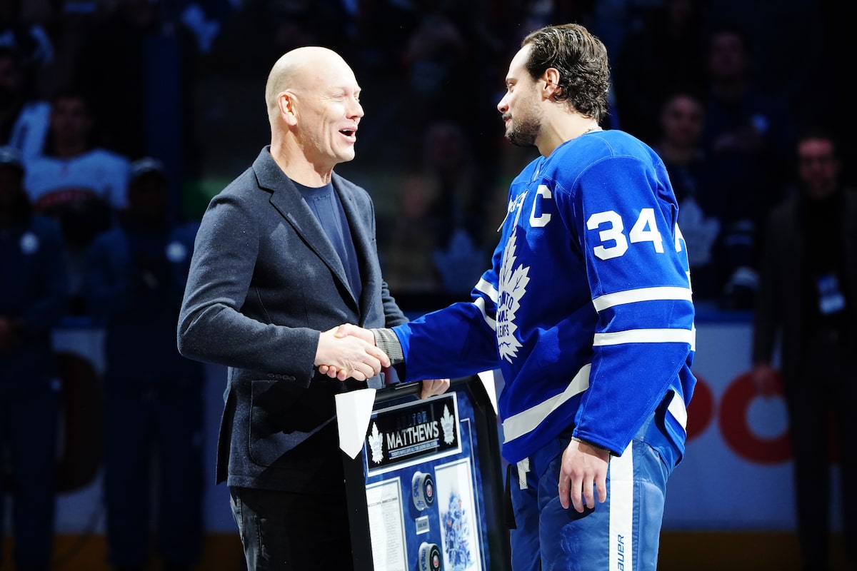 Matthews’s goal scoring prowess is celebrated in win over Panthers