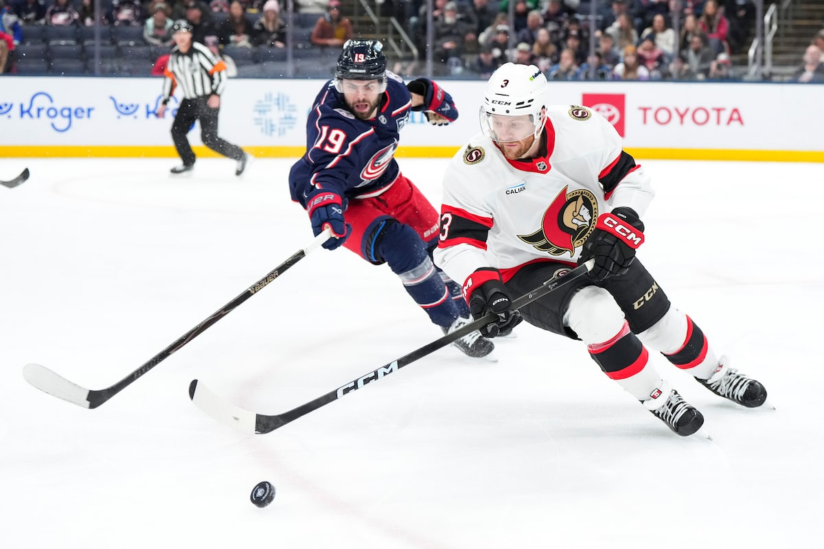Kleven, Stützle score early as Senators snap Blue Jackets’ win streak