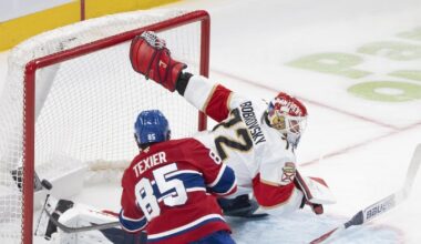 Texier's hat trick lifts Montreal Canadiens over Florida Panthers