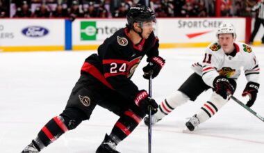 Dylan Cozens hitting stride with Senators nearly one year after trade