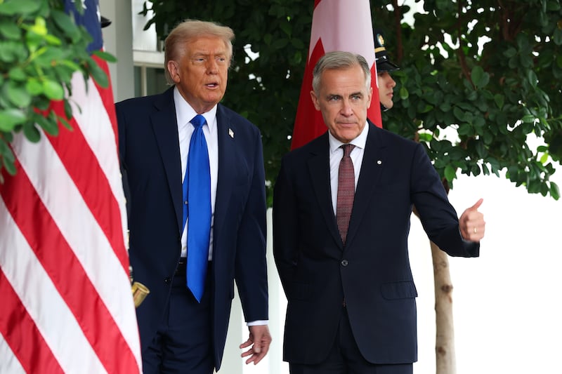 Trump and Carney