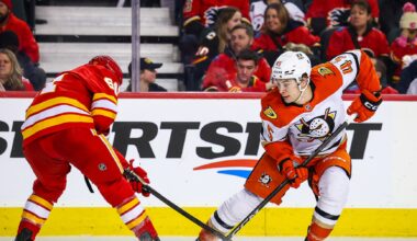 NHL roundup: Rookie Beckett Sennecke (hat trick), Ducks trip Flames in OT