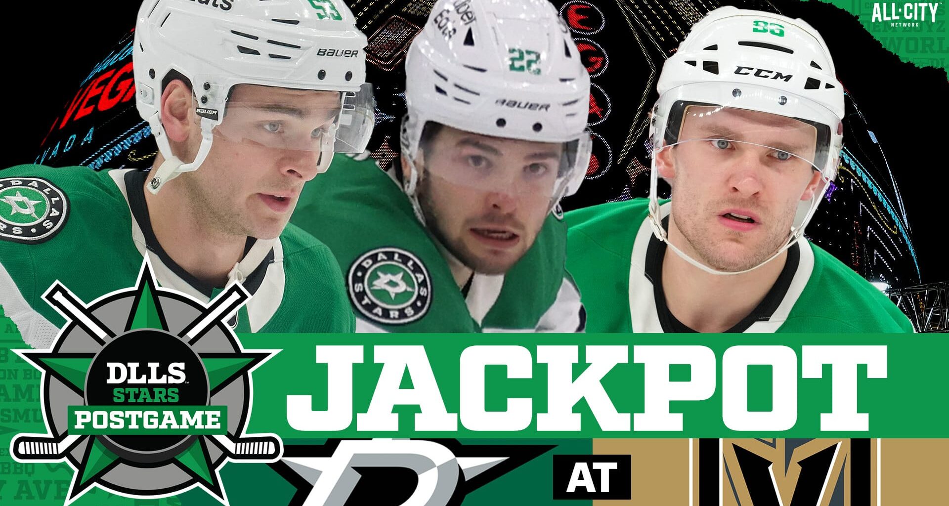 DLLS Dallas Stars postgame show - Vegas Golden Knights