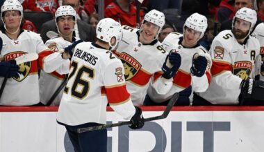 Panthers rebound from eight-goal loss to Carolina, beat host Capitals