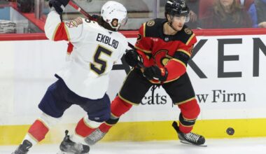 Forsling, Verhaeghe each have goal, assist as Panthers edge Senators