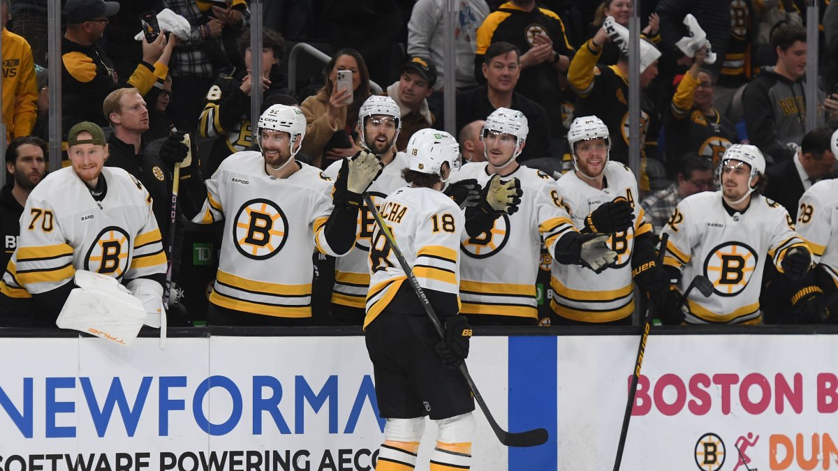 Craziest stats from Bruins’ historic 10-2 win over Rangers – NBC Sports Boston