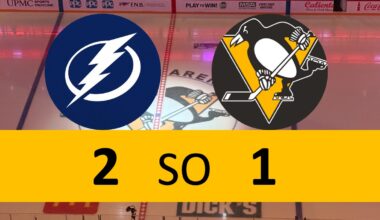 Penguins Struck Down by Lightning in Goalie Duel