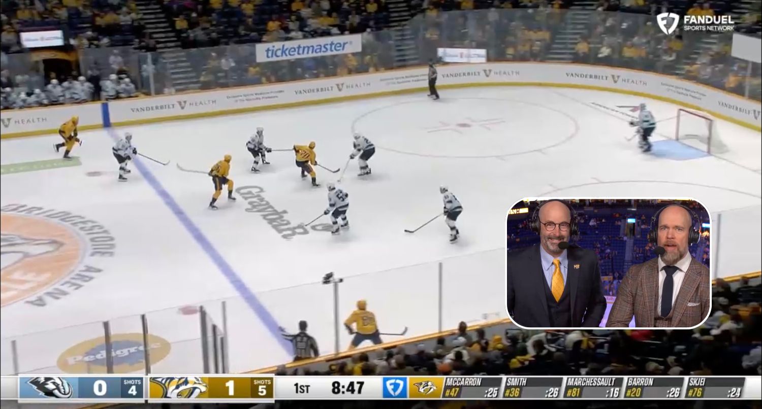 Hot mic expletives send Predators announcers into laughter